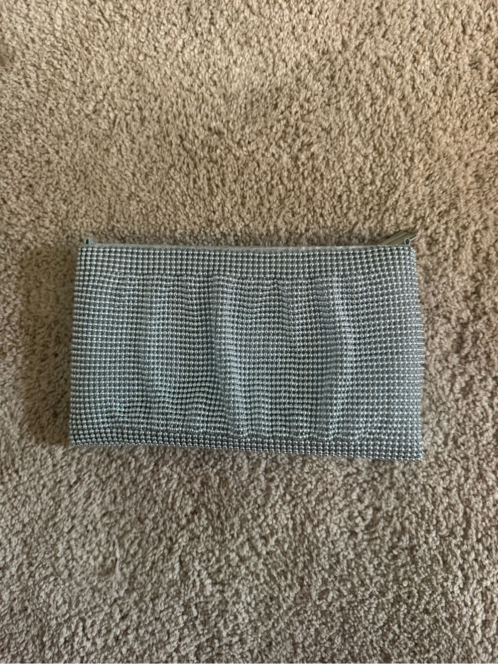 Paco Rabanne Silver Mesh Crystal Clutch - Picture 2 of 3
